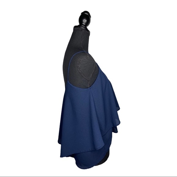 Anthropologie Paper Crane Tank Top Blue Size Small - Picture 3 of 6